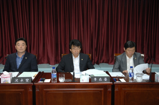 제196회 제1차정례회 중 예산결산위원회 회의(2008.7.11) 대표이미지