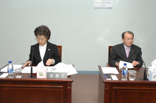 제191회 제2차정례회 산업건설위 제2차추경예산 심의(2007.12.20) 대표이미지