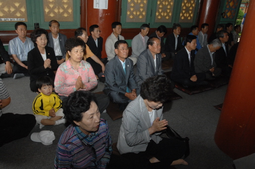 동계올림픽 유치 월정사 기원법회(2007.6.24) 대표이미지