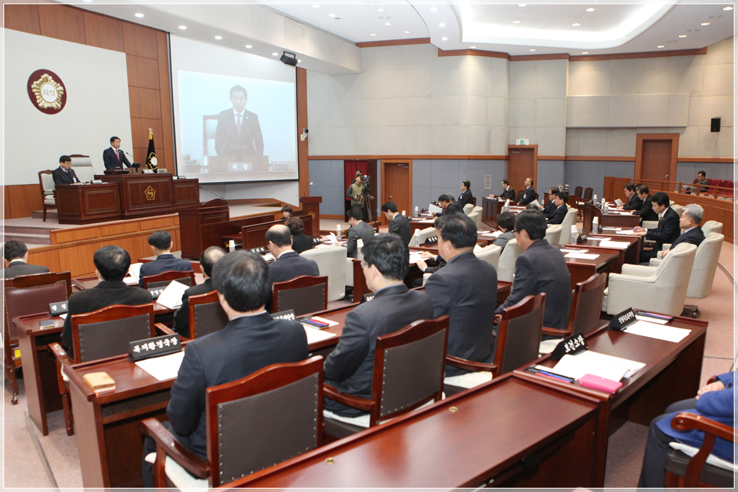 제257회 강릉시의회 임시회 제1차 본회의(2017.01.16.) 대표이미지