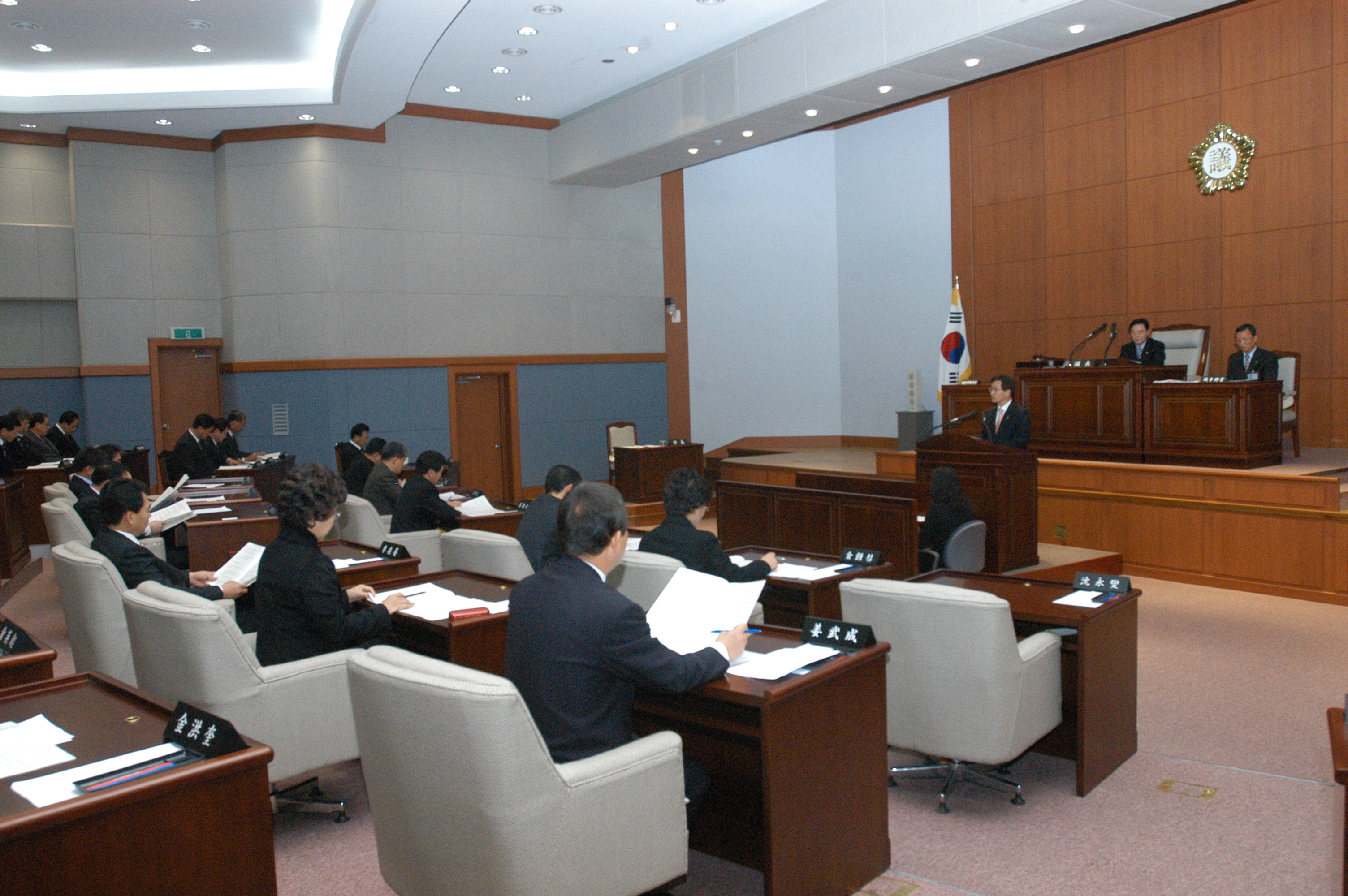 제184회  강릉시의회 제2차정례회 개회(2006.11.27) 대표이미지