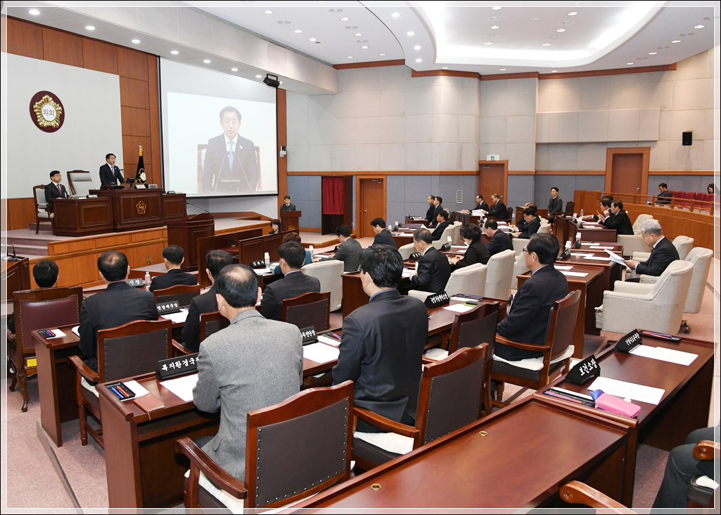 제265회 강릉시의회 임시회 제1차 본회의(2018.03.12.) 대표이미지