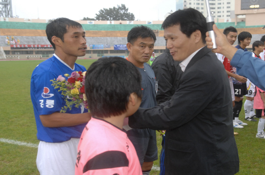 내셔날리그 축구(강릉시청-천안시청) 홈경기 개막전(2008.8.23) 대표이미지