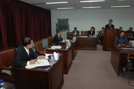 제189회임시회중 산업건설위원회 회의(2007.9.11) 대표이미지