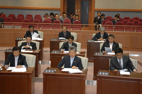 제195회 강릉시의회 임시회 개회(2008.5.28) 대표이미지