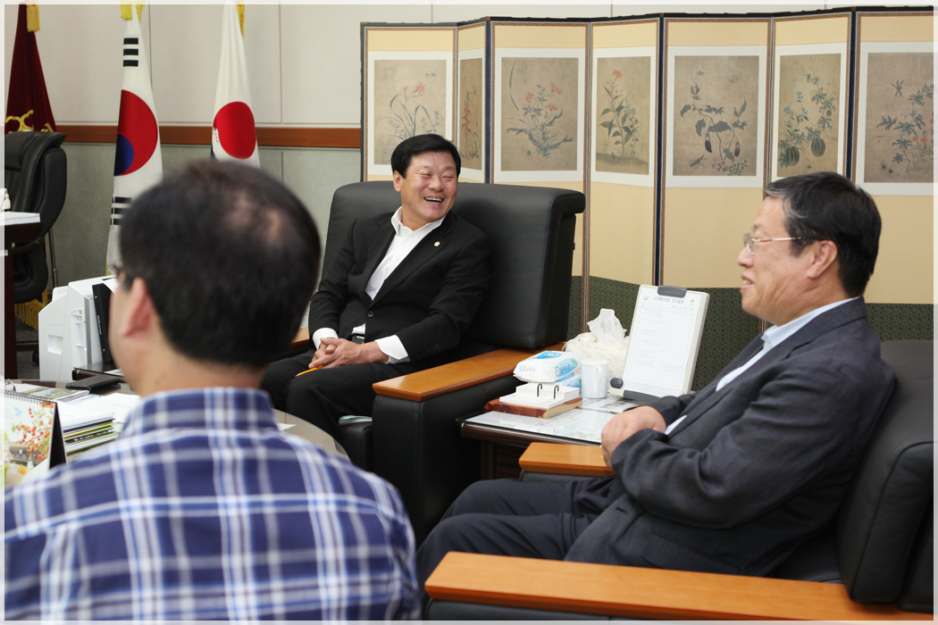 이중구 제일고등학교 신임 교장 접견(2015.09.14) 대표이미지