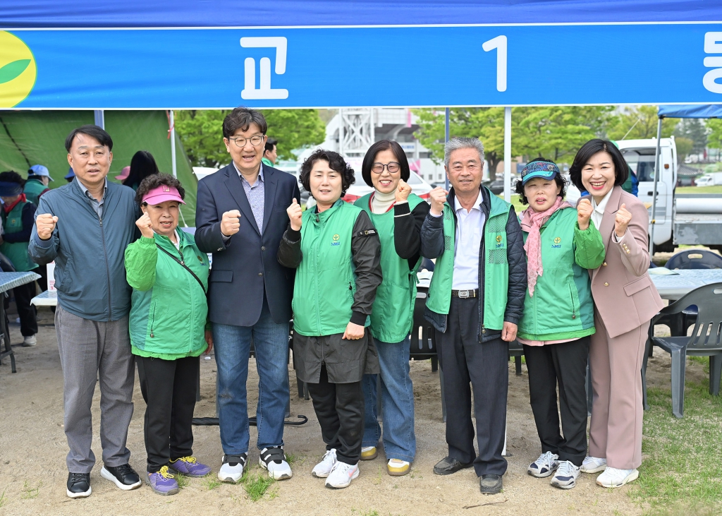 4월20일 강릉시 새마을지도자 한마음체육대회 이미지(8)