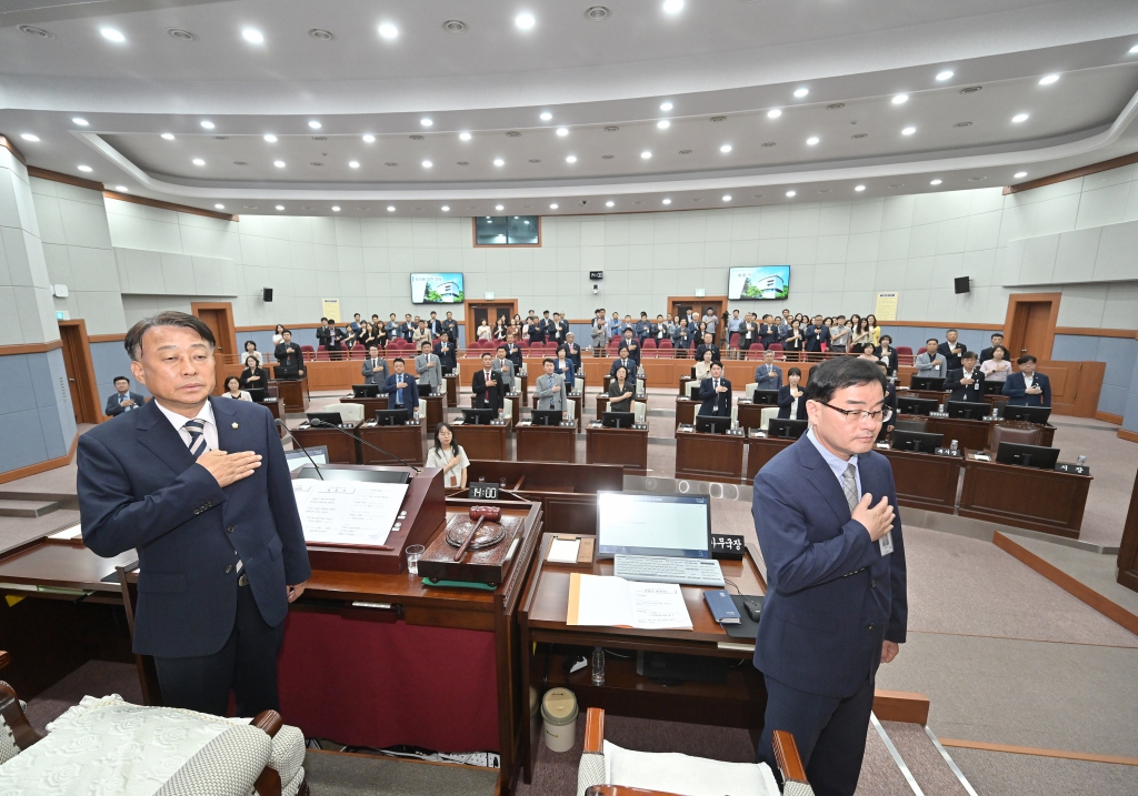 7월1일 제12대 강릉시의회 후반기 개회식 이미지(1)