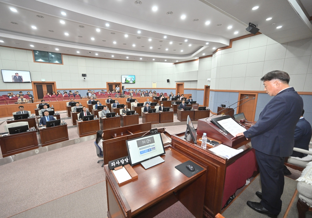 7월1일 제12대 강릉시의회 후반기 개회식 이미지(5)