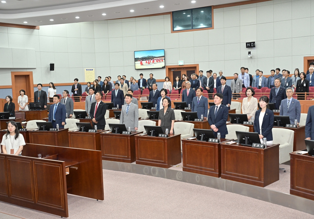7월1일 제12대 강릉시의회 후반기 개회식 이미지(3)