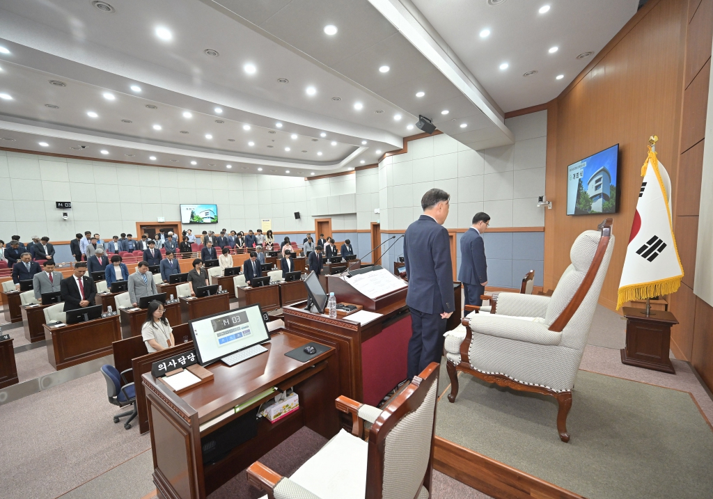 7월1일 제12대 강릉시의회 후반기 개회식 이미지(4)
