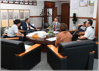 (2018.07.27.) 강릉시장애인연합회 접견 대표이미지