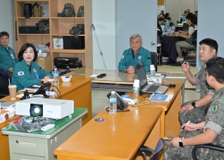 8월22일 을지연습장 위문 대표이미지