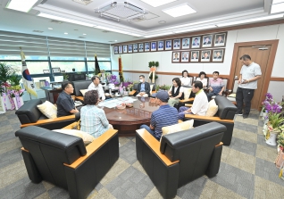 7월5일 중앙동 단체장 의회 방문 접견 대표이미지