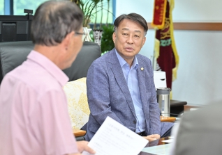 8월2일 광산진폐권익연대 강릉지회장 접견 대표이미지