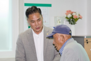 5월6일 송정경로당 방문 대표이미지