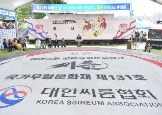 6월22일 강릉단오제 제12회 씨름의날 기념식 대표이미지