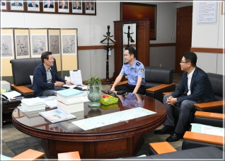 (2018.08.30.) 한상철 동해해양경찰서장 접견 대표이미지