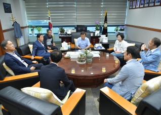 9월8일 동해안권 경제자유구역청장 부임 인사 대표이미지