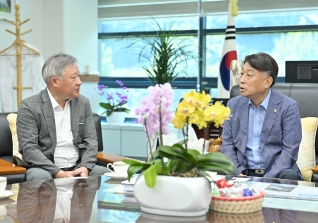 8월6일 강릉에코파워 대표 접견 대표이미지