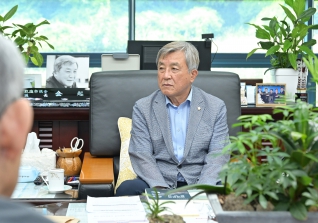 7월6일 광산진폐권익연대 강릉지회장 접견 대표이미지