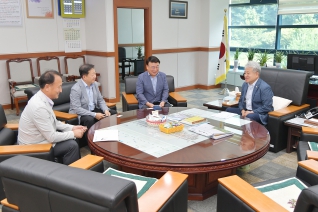 7월21일 강릉에코파워 경영진 접견 대표이미지