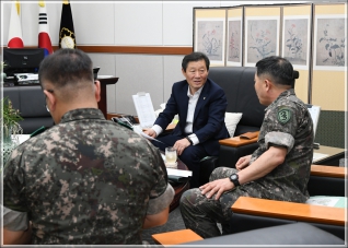 (2018.07.20.) 23사단 부사단장 접견 대표이미지