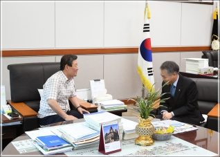 (2019.07.05.) 우동교 신임 강원동부보훈지청장 접견 대표이미지