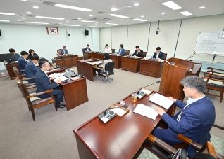 9월12일 제310회 강릉시의회 임시회 제1차 행정위원회