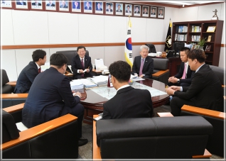(2019.10.21.) 한국청년지도자연합회 강릉시지회 접견 대표이미지