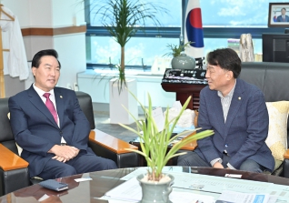 9월24일 서울 강동구의장 접견 대표이미지