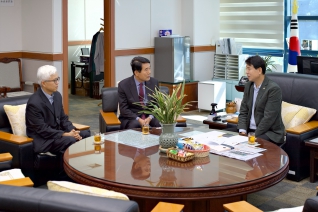 접견(강릉과학산업진흥원 최종태 원장) 대표이미지