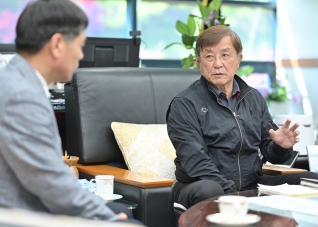 4월20일 농산물도매시장 대표이사 접견 대표이미지