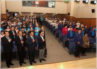 (2018.05.15.) 중국 길림성 연변조선족자치주 노인체육 국제교류행사 개회식 대표이미지