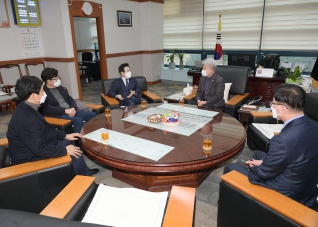 1월18일 강원도민일보사 사장 접견 대표이미지