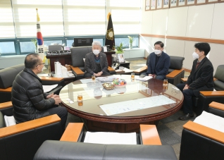 1월19일 신임 영동에코발전 본부장 접견 대표이미지