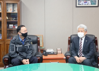 4월11일 동해지방해양경찰청 방문 대표이미지