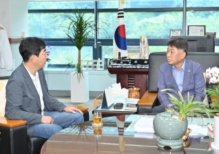 8월2일 강릉KBS 국장 접견 대표이미지