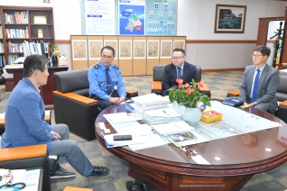 5월11일 동해지방해양경찰청장 접견 대표이미지