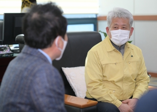1월7일 강릉에코파워 신임사장 접견 대표이미지