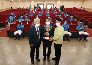 9월23일 강릉고등학교 대통령배 우승기 봉납식 대표이미지