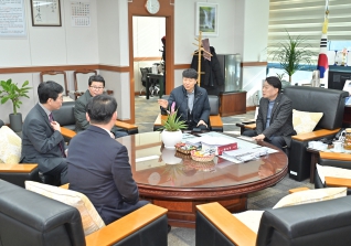 1월14일 글로벌본부장 부임인사 대표이미지
