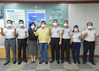 8월18일 자율방범연합대 임원진 간담회 대표이미지